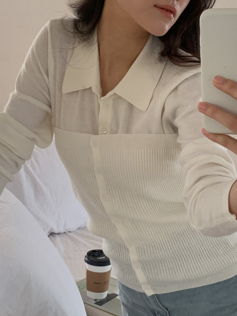 Dress Room - Korean Women Fashion - #womensfashion - Noel Knit Top Set - 6