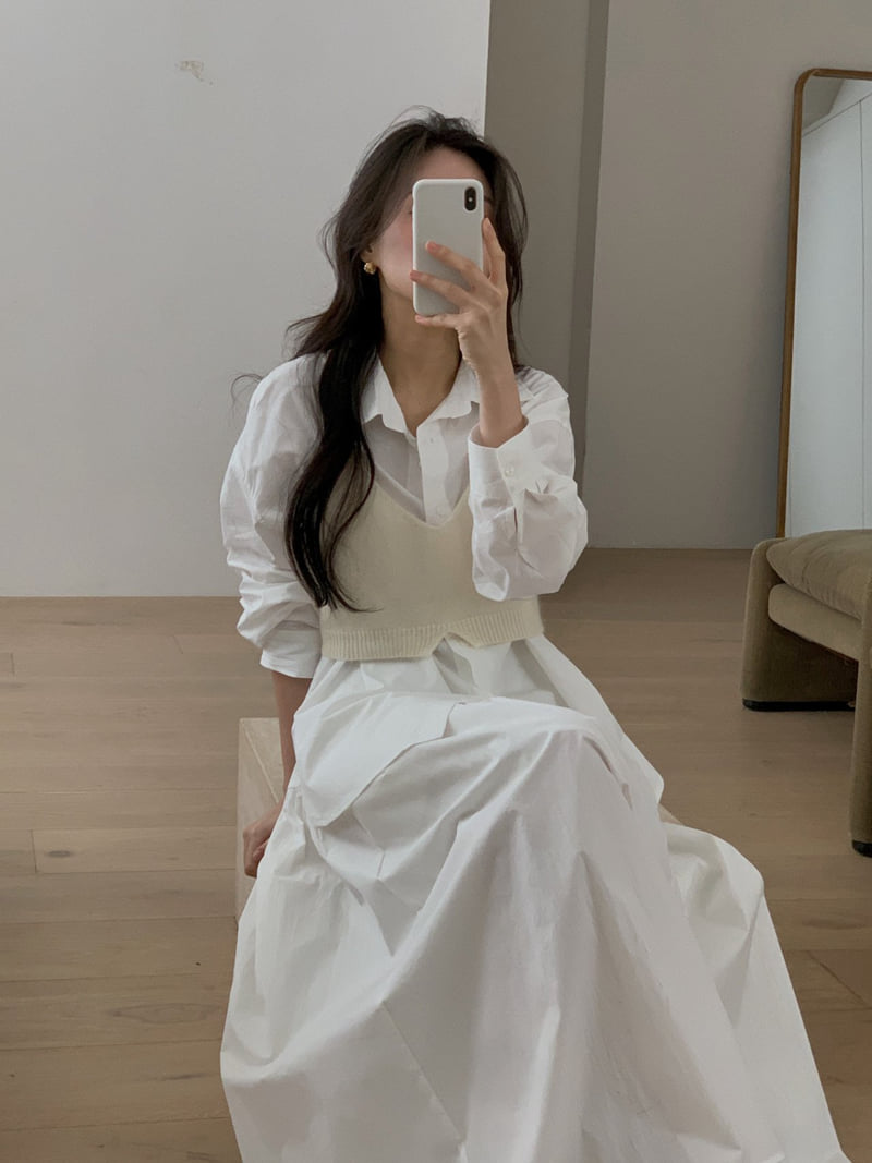 Dress Room - Korean Women Fashion - #womensfashion - Porter Cotton Shirt - 5