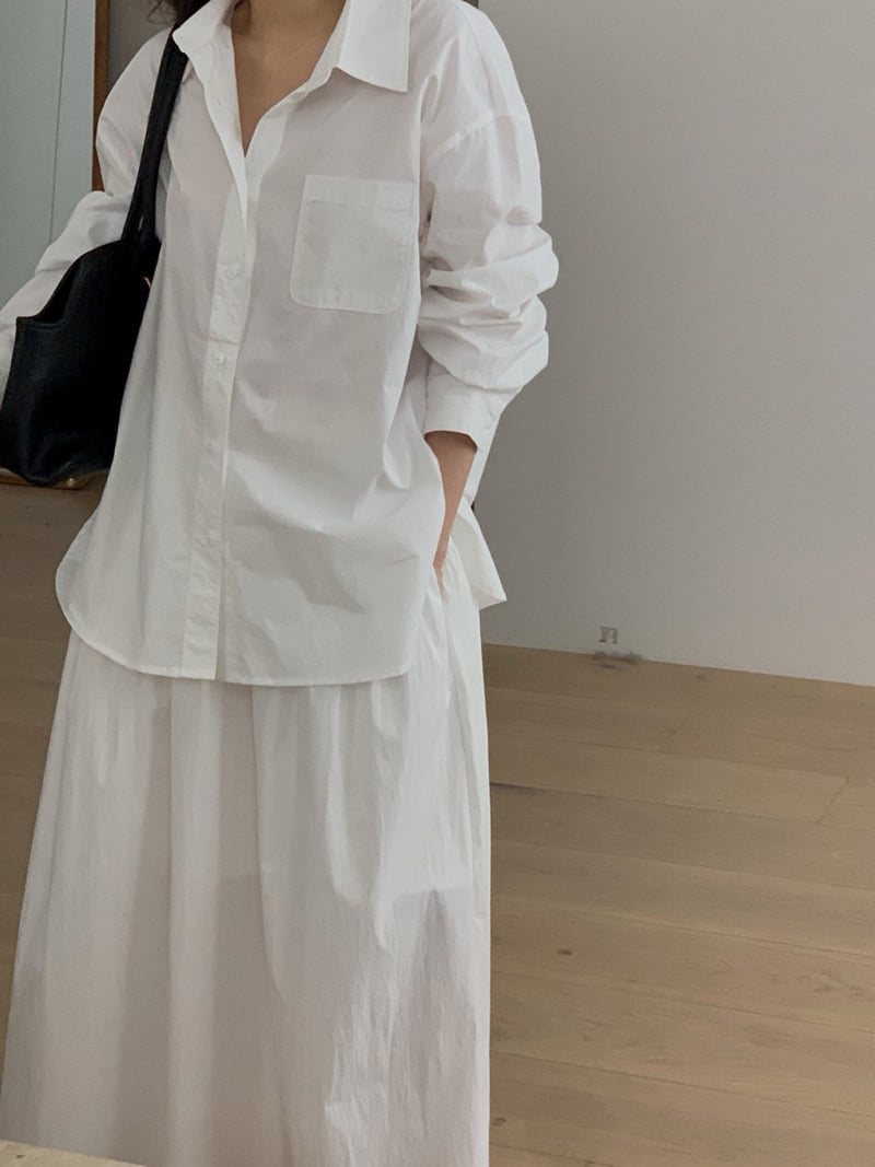 Dress Room - Korean Women Fashion - #womensfashion - Porter Cotton Shirt - 7