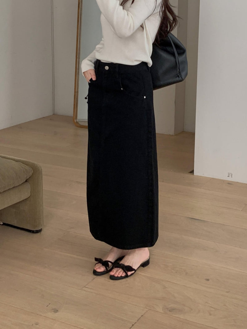 Dress Room - Korean Women Fashion - #womensfashion - Mood Maxi Skirt