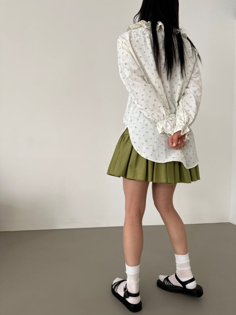 Dress U - Korean Women Fashion - #momslook - Cotton Tiered Skirt - 12