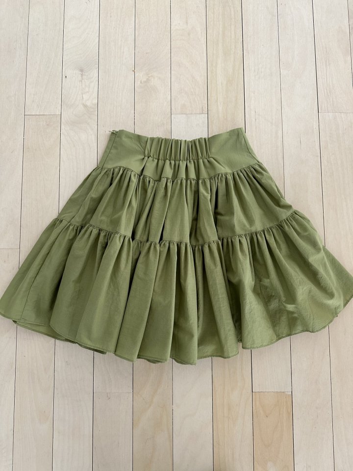 Dress U - Korean Women Fashion - #momslook - Cotton Tiered Skirt - 2