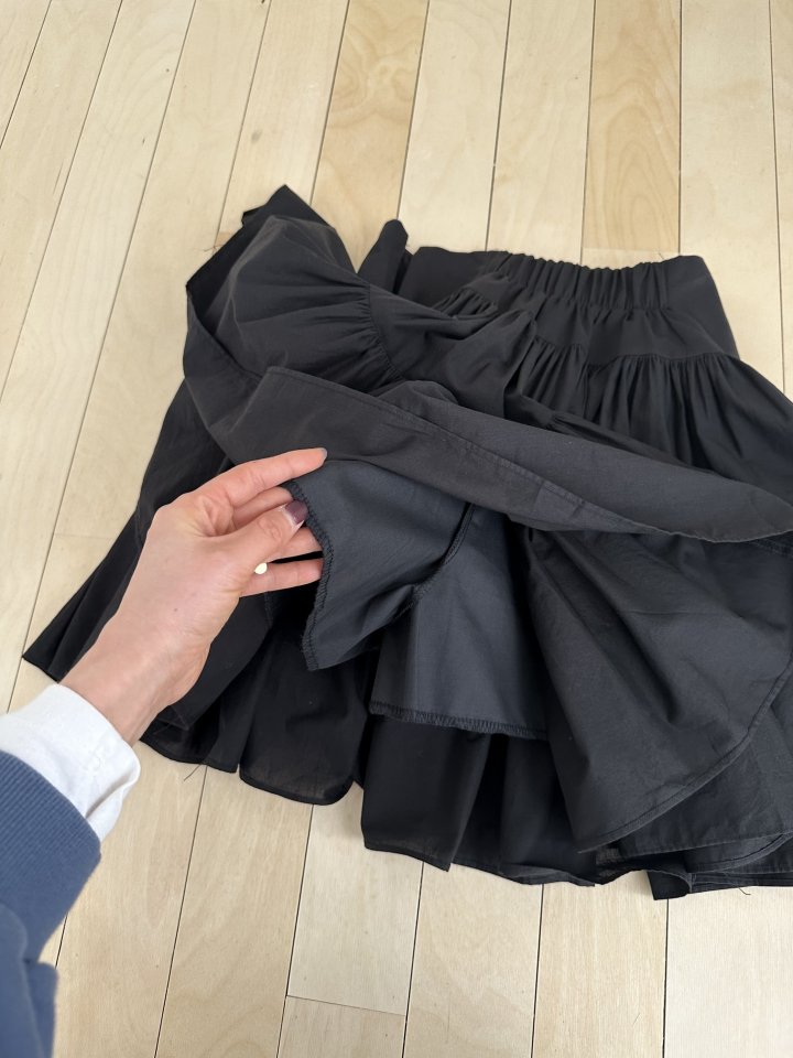 Dress U - Korean Women Fashion - #momslook - Cotton Tiered Skirt - 6