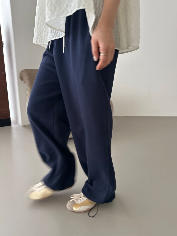 Dress U - Korean Women Fashion - #momslook - Pocket Terry Two-Way Pants - 6