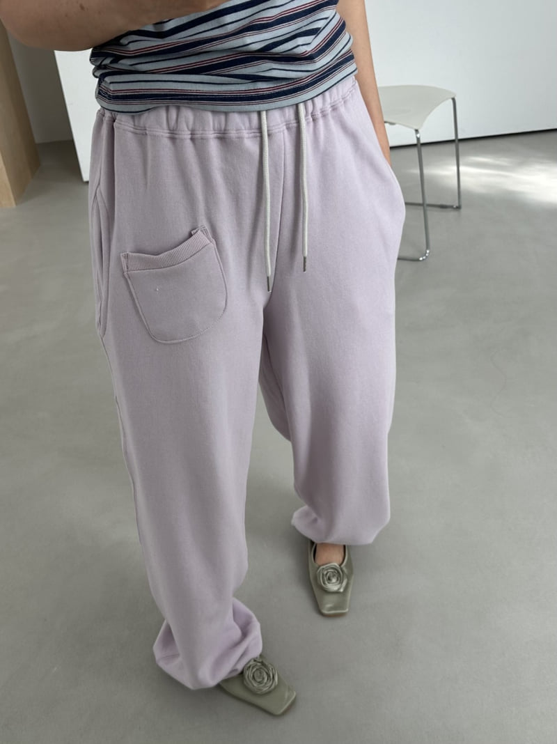 Dress U - Korean Women Fashion - #momslook - Pocket Terry Two-Way Pants - 10
