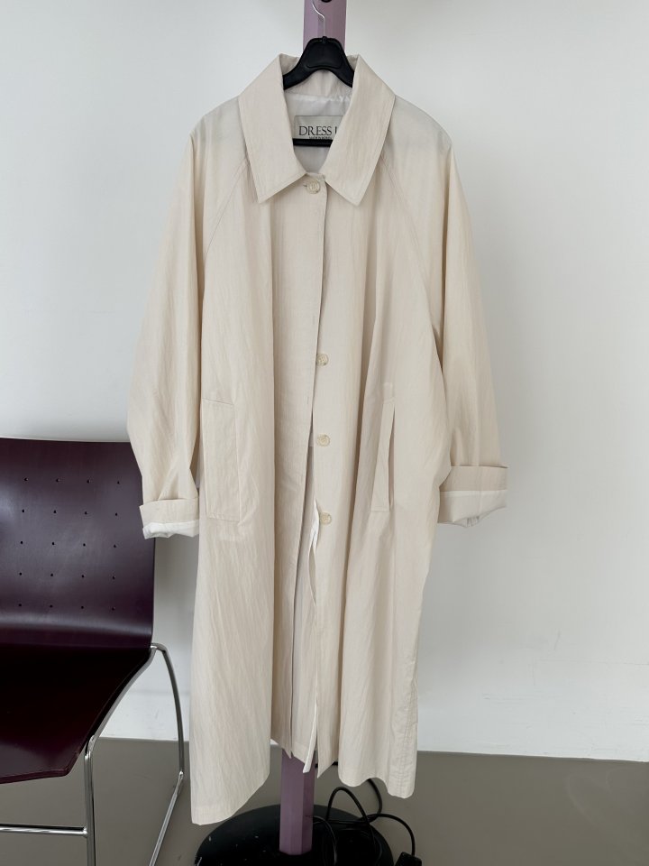 Dress U - Korean Women Fashion - #womensfashion - Light Trench Coat