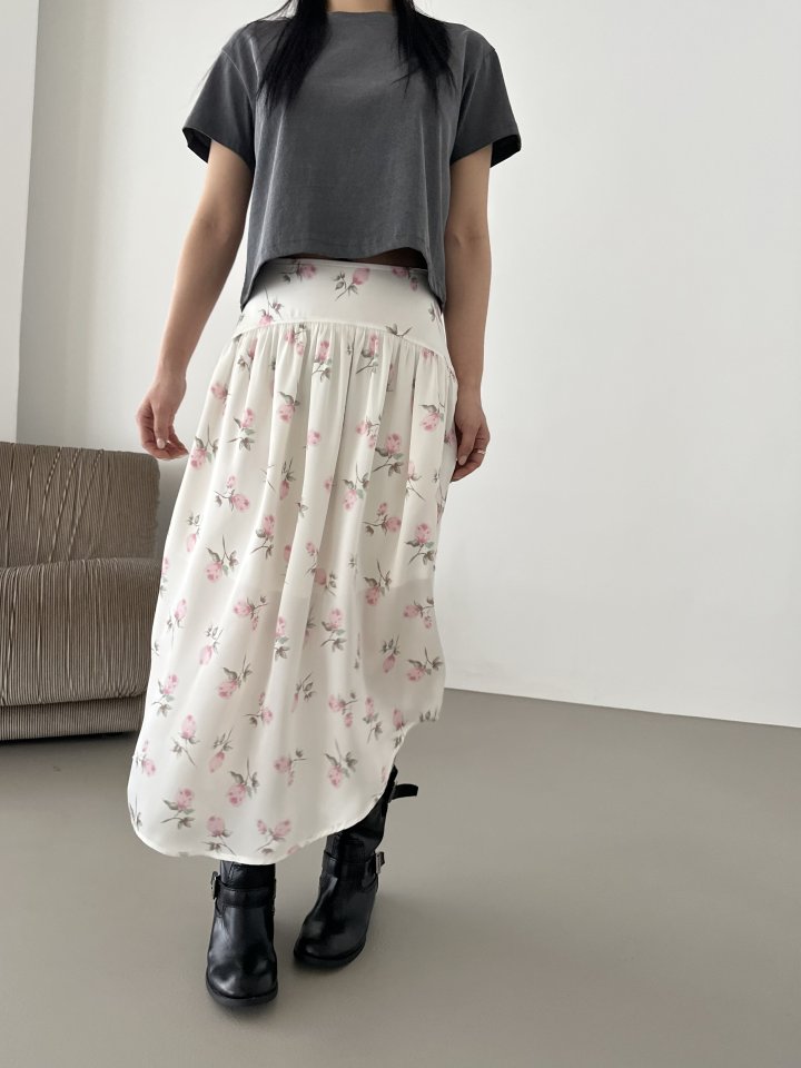 Dress U - Korean Women Fashion - #womensfashion - Rose Silky Skirt - 12