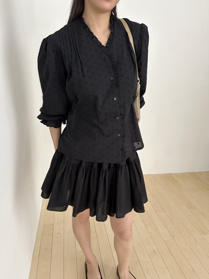 Dress U - Korean Women Fashion - #womensfashion - Cotton Tiered Skirt - 11