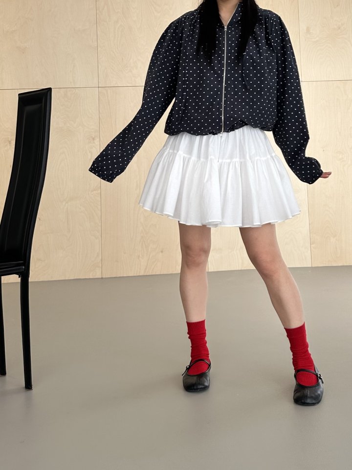 Dress U - Korean Women Fashion - #womensfashion - Cotton Tiered Skirt - 9