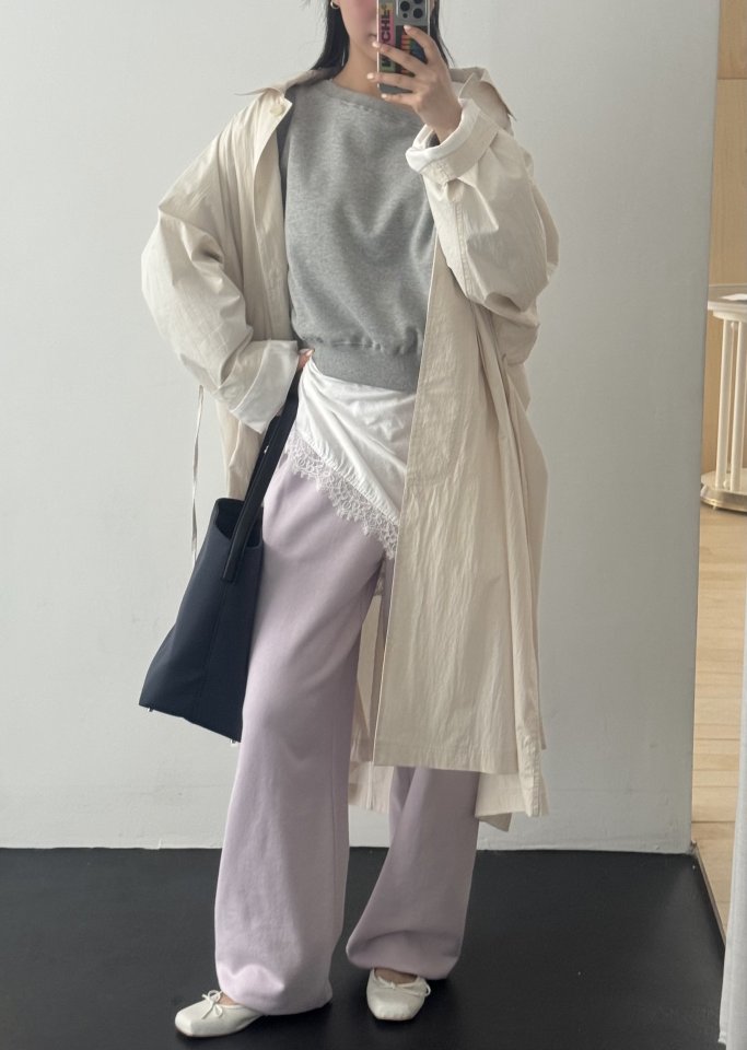Dress U - Korean Women Fashion - #womensfashion - Pocket Terry Two-Way Pants