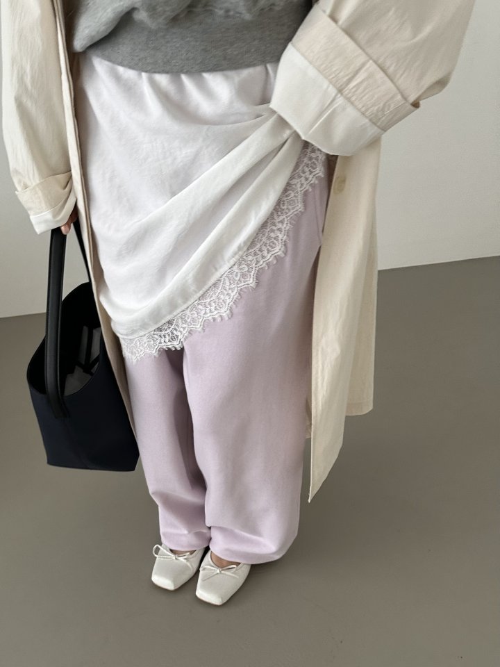 Dress U - Korean Women Fashion - #womensfashion - Pocket Terry Two-Way Pants - 3