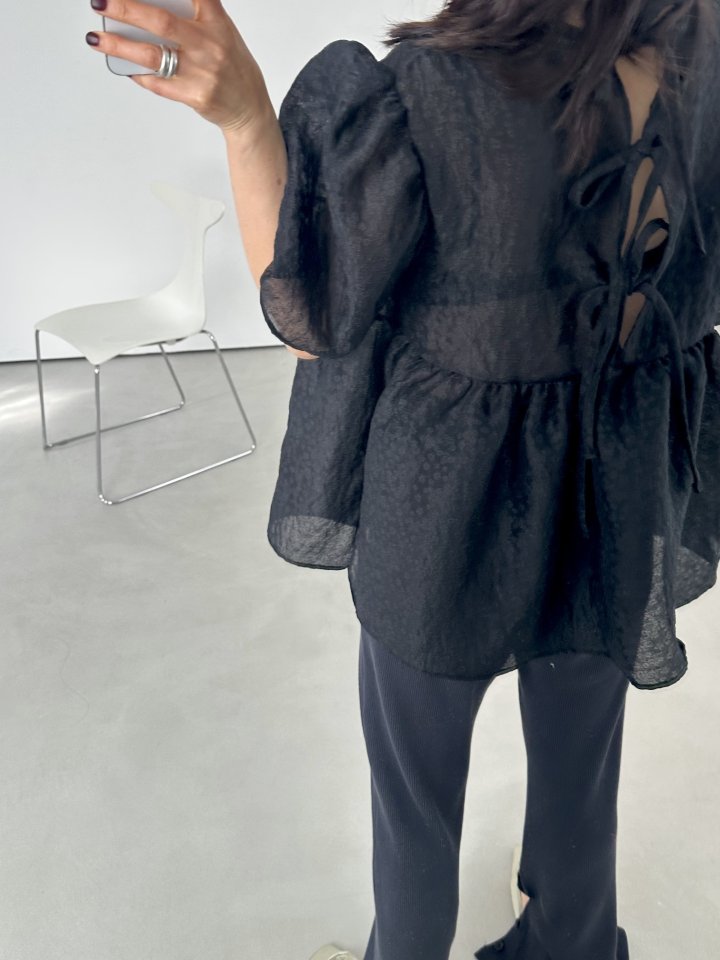 Dress U - Korean Women Fashion - #womensfashion - Flower Bouquet Blouse - 10