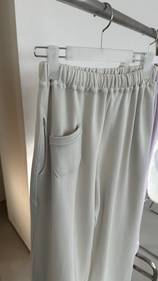 Dress U - Korean Women Fashion - #womensfashion - Pocket Terry Two-Way Pants - 3