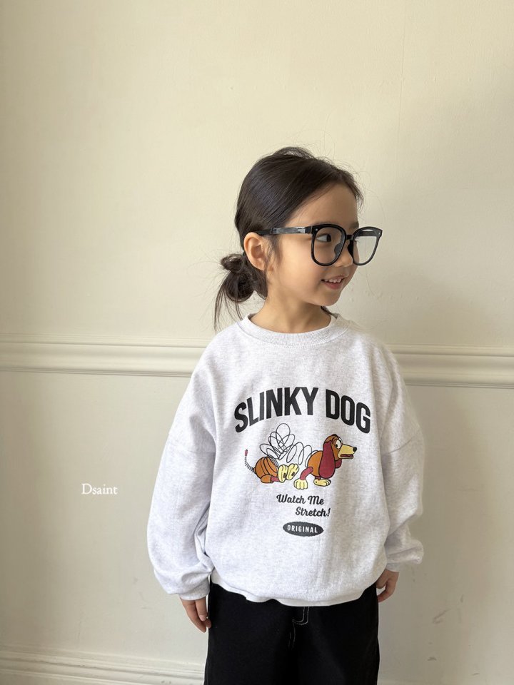 Dsaint - Korean Children Fashion - #Kfashion4kids - Slinky Dog Sweatshirt