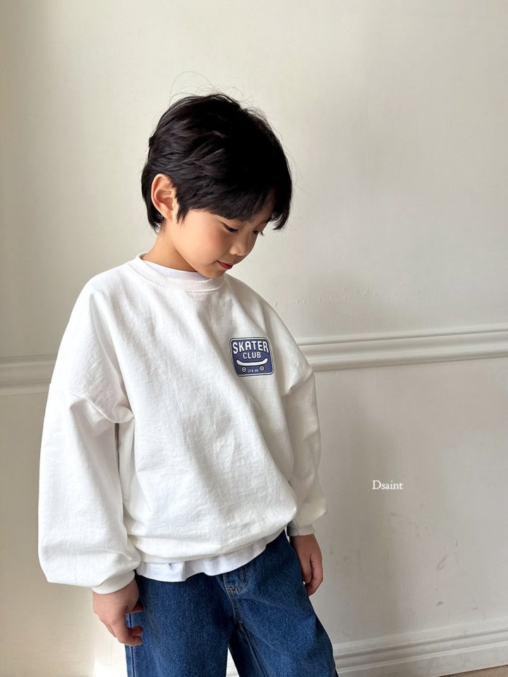 Dsaint - Korean Children Fashion - #Kfashion4kids - Skater Club Sweatshirt - 9