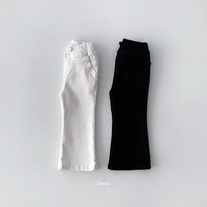 Dsaint - Korean Children Fashion - #Kfashion4kids - Pretty Bootcut Jeans