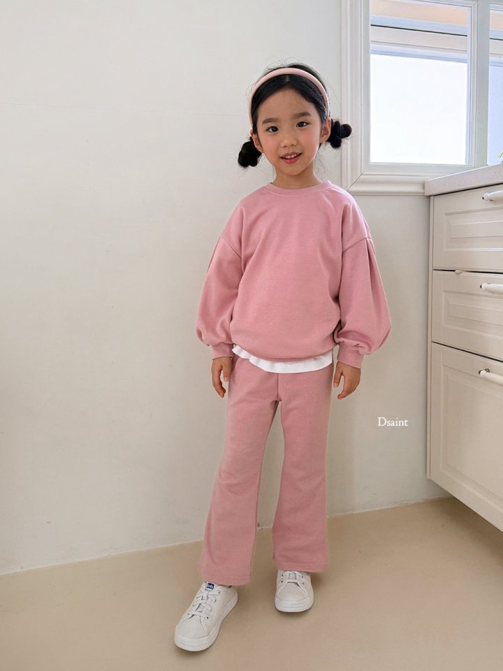 Dsaint - Korean Children Fashion - #Kfashion4kids - So Sweet Bootcut Set - 11