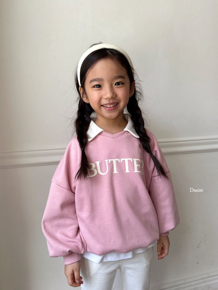 Dsaint - Korean Children Fashion - #Kfashion4kids - Butter Collar Sweatshirt - 8