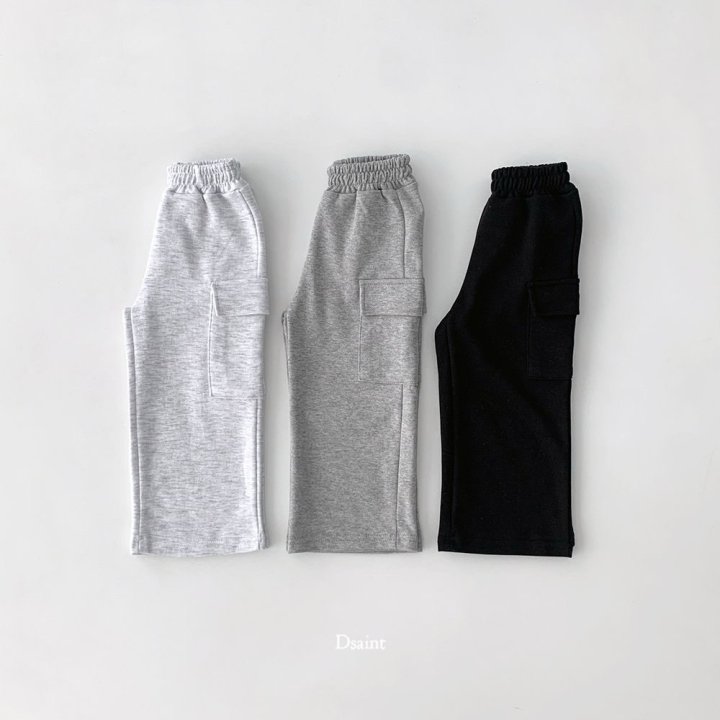 Dsaint - Korean Children Fashion - #Kfashion4kids - Wide Cargo Pants
