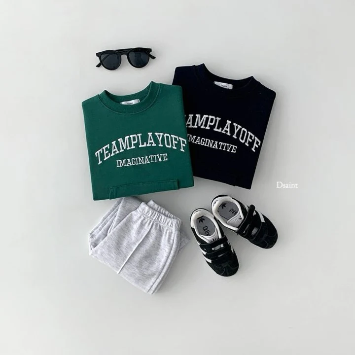 Dsaint - Korean Children Fashion - #Kfashion4kids - Team Play Kangaroo Sweatshirt - 5