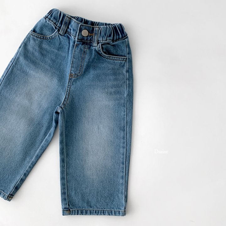 Dsaint - Korean Children Fashion - #Kfashion4kids - Last Half-Open Denim - 6