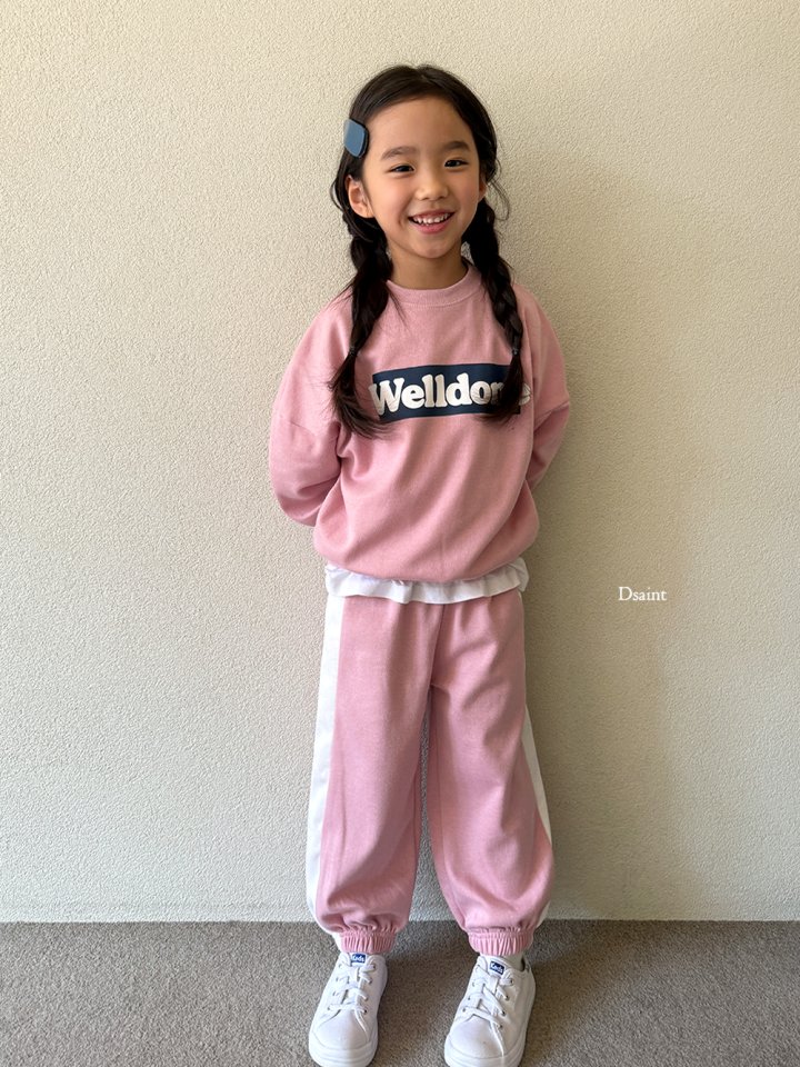 Dsaint - Korean Children Fashion - #Kfashion4kids - Well-Done Line Set - 11