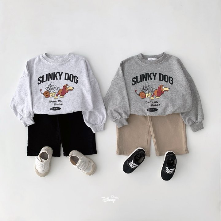 Dsaint - Korean Children Fashion - #childofig - Slinky Dog Sweatshirt - 9