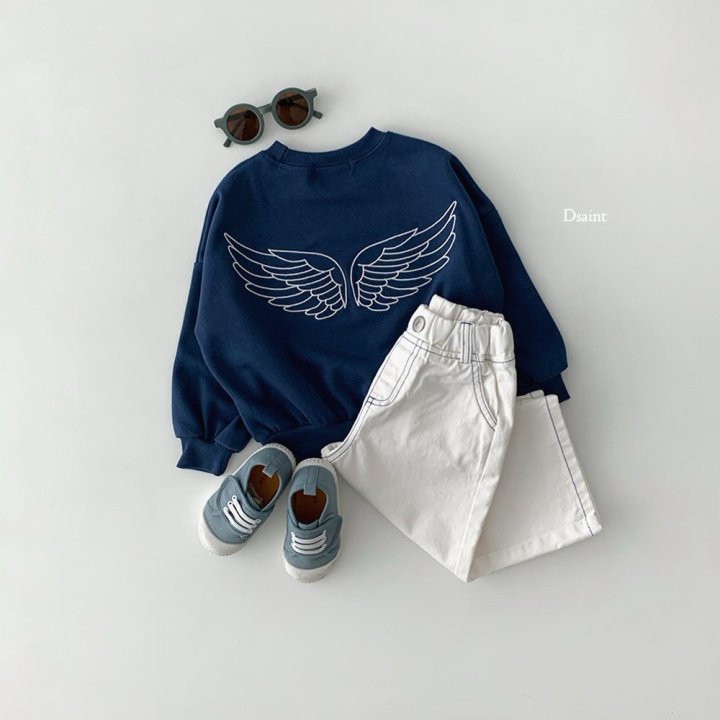 Dsaint - Korean Children Fashion - #childofig - Angel Sweatshirt - 10
