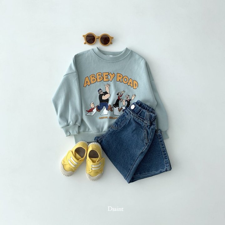Dsaint - Korean Children Fashion - #childofig - Road Popeye Sweatshirt - 6