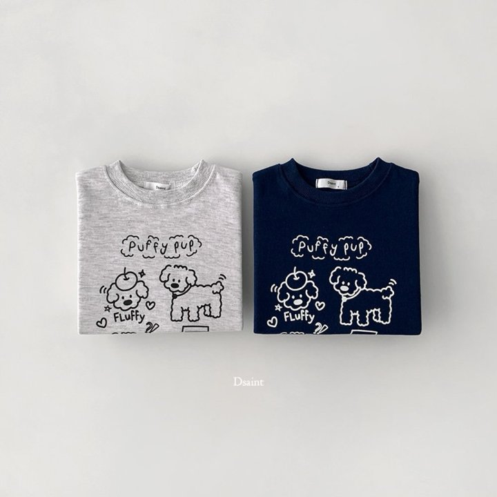 Dsaint - Korean Children Fashion - #childofig - Puppy Pub Sweatshirt - 3