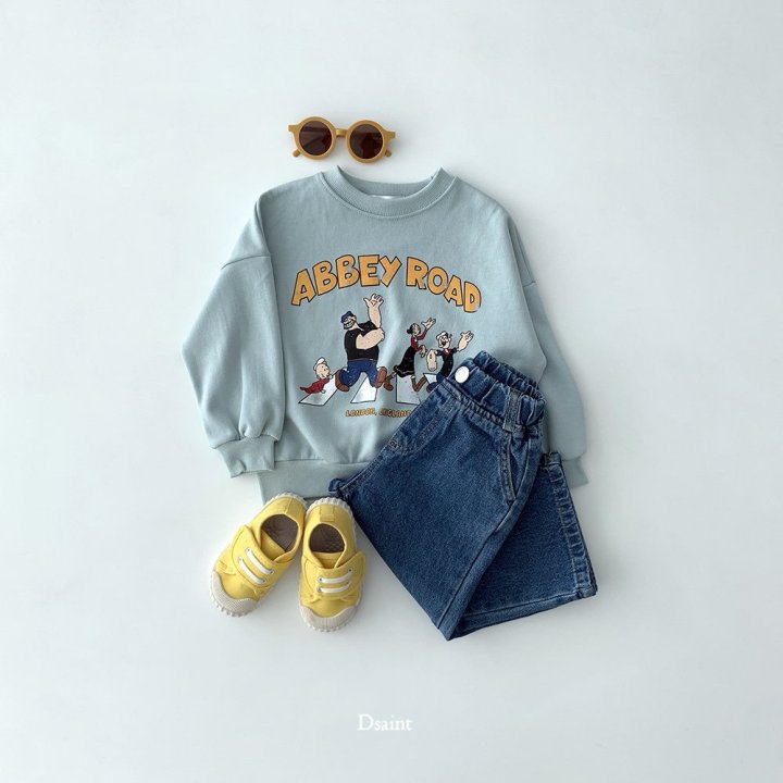 Dsaint - Korean Children Fashion - #childofig - Mild Wide Denim Pants - 9