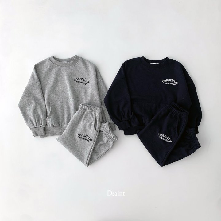 Dsaint - Korean Children Fashion - #childofig - Coastline Kangaroo Set - 2