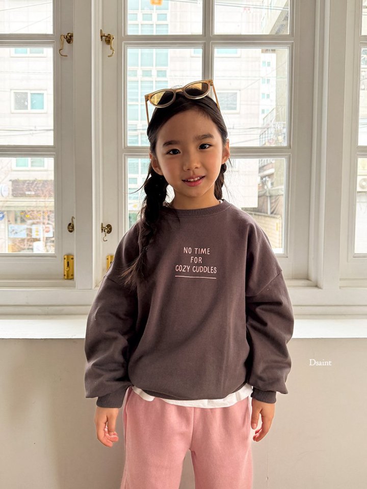 Dsaint - Korean Children Fashion - #childofig - No Time Sweatshirt - 10