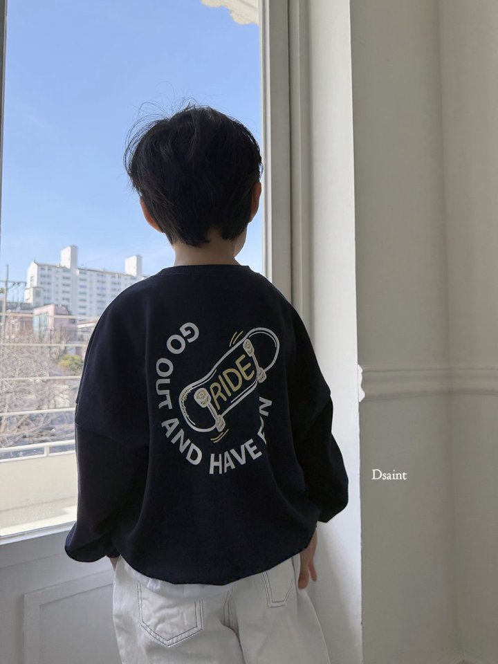 Dsaint - Korean Children Fashion - #childofig - Ride Sweatshirt - 8