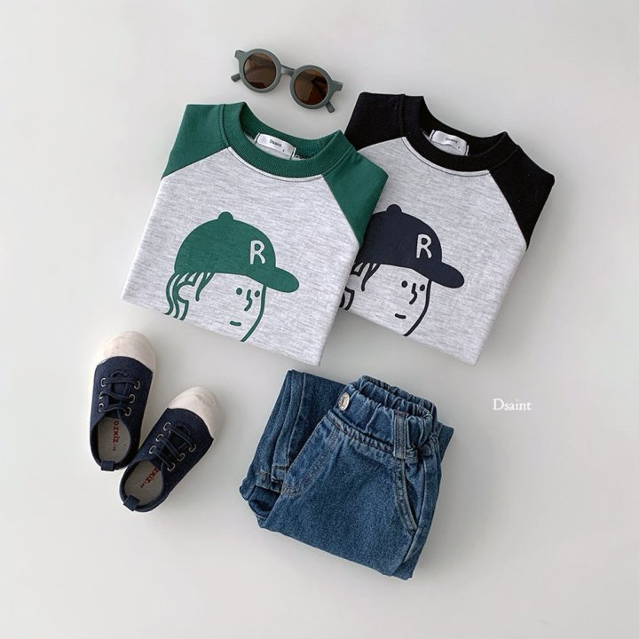 Dsaint - Korean Children Fashion - #childofig - Cap Boy Raglan Sweatshirt - 5