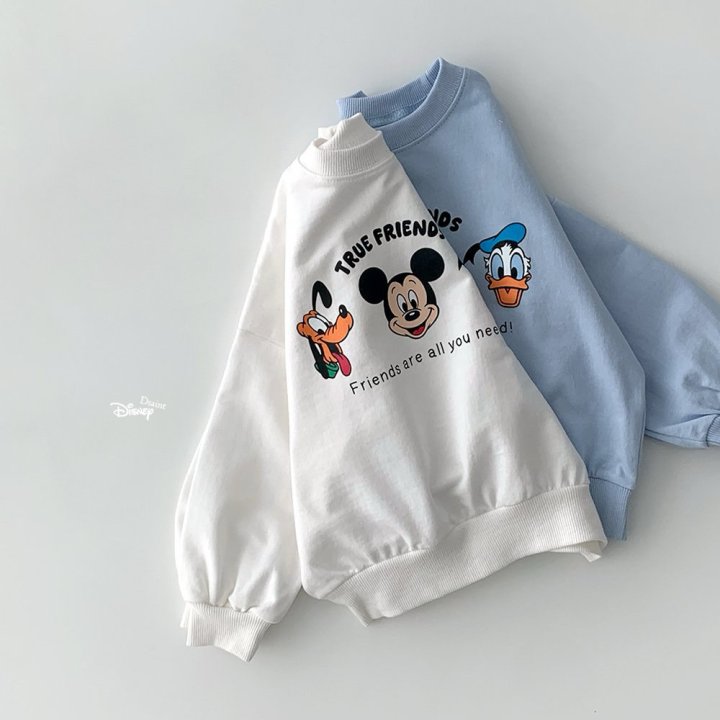 Dsaint - Korean Children Fashion - #childofig - True Friend Sweatshirt - 2