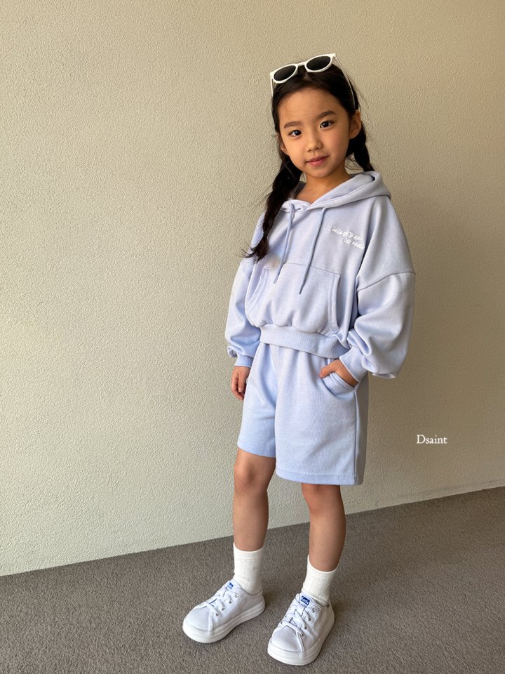 Dsaint - Korean Children Fashion - #childofig - Real Heart Shorts Set - 11