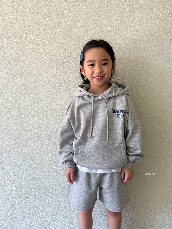 Dsaint - Korean Children Fashion - #childofig - Slow Down Hoodie Set - 10
