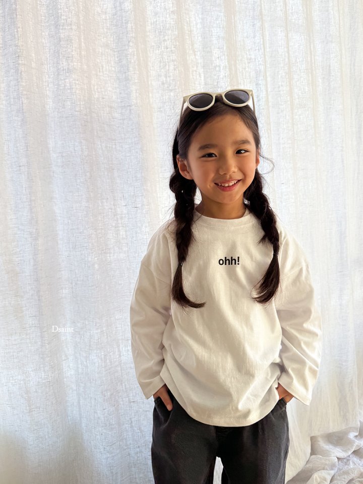 Dsaint - Korean Children Fashion - #childofig - Ohh Tee - 11