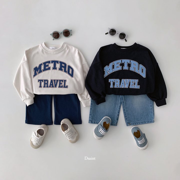 Dsaint - Korean Children Fashion - #childofig - Metro Sweatshirt - 7
