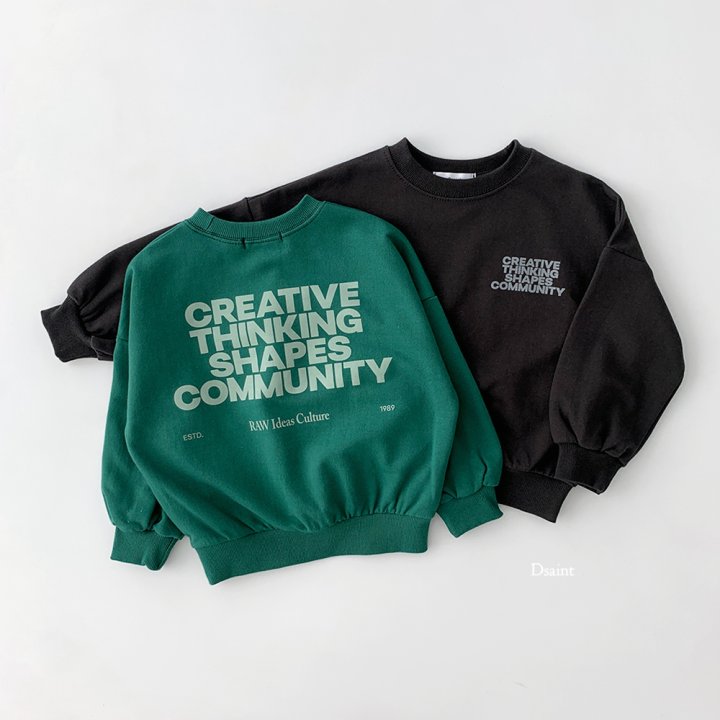 Dsaint - Korean Children Fashion - #stylishchildhood - Creative Sweatshirt - 4