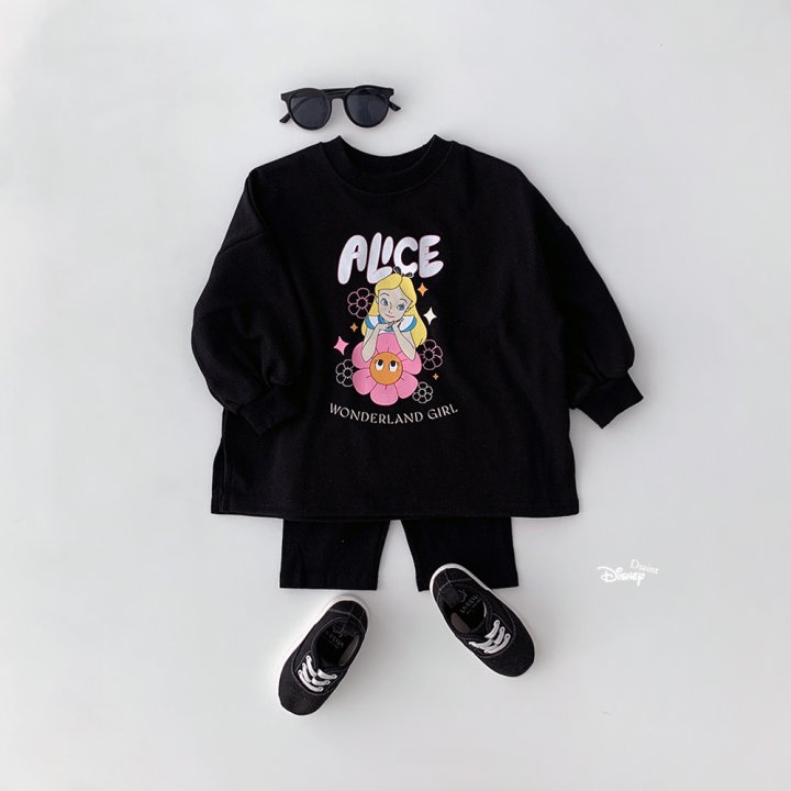 Dsaint - Korean Children Fashion - #childofig - Flower Alice Sweatshirt - 12