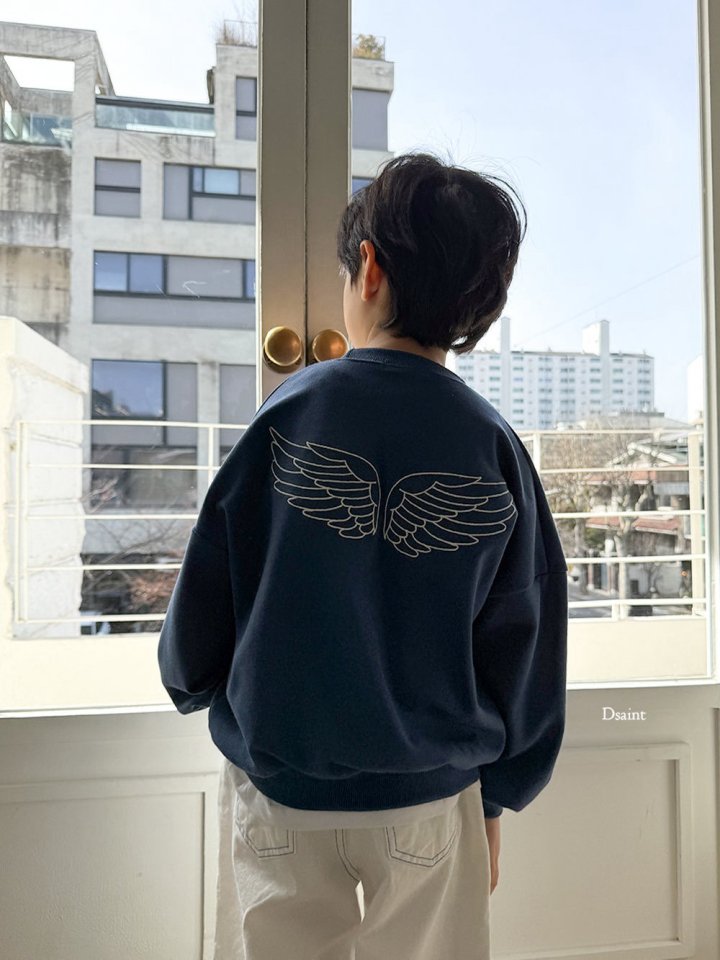 Dsaint - Korean Children Fashion - #childrensboutique - Angel Sweatshirt - 12