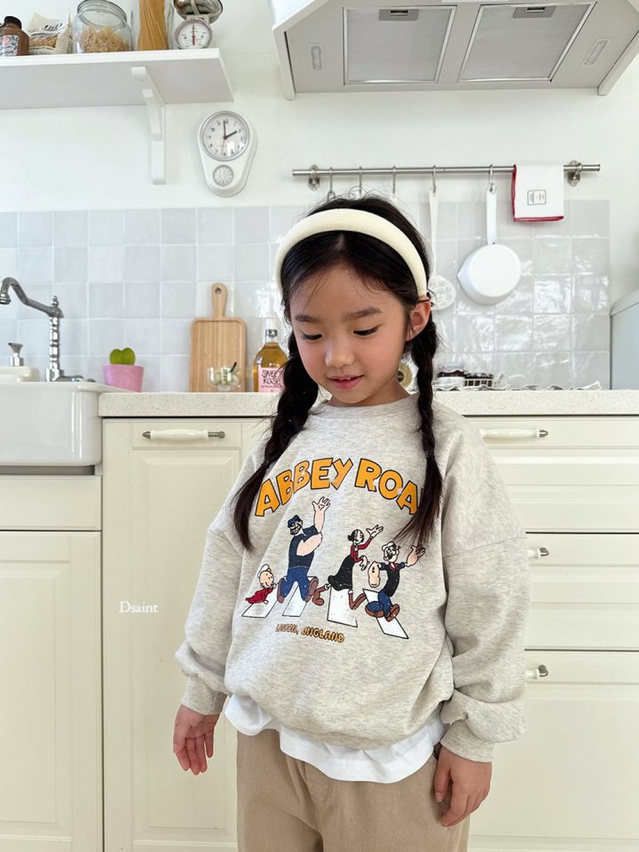 Dsaint - Korean Children Fashion - #childrensboutique - Road Popeye Sweatshirt - 7