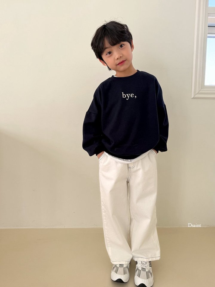 Dsaint - Korean Children Fashion - #childrensboutique - Bye Sweatshirt - 12