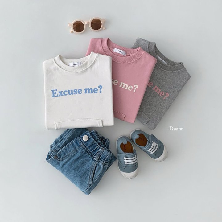 Dsaint - Korean Children Fashion - #childrensboutique - Excuse Sweatshirt - 6