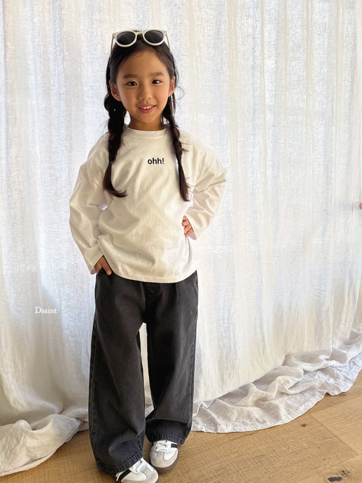 Dsaint - Korean Children Fashion - #childrensboutique - Ohh Tee - 12