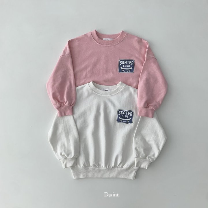 Dsaint - Korean Children Fashion - #designkidswear - Skater Club Sweatshirt - 3