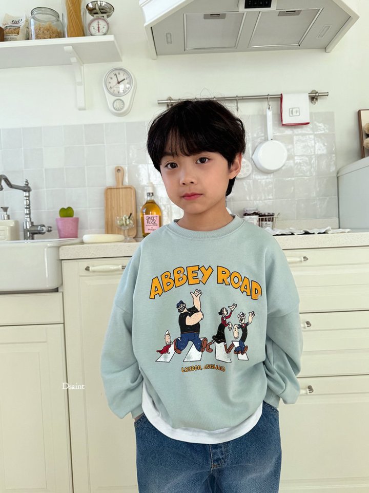 Dsaint - Korean Children Fashion - #designkidswear - Road Popeye Sweatshirt - 8