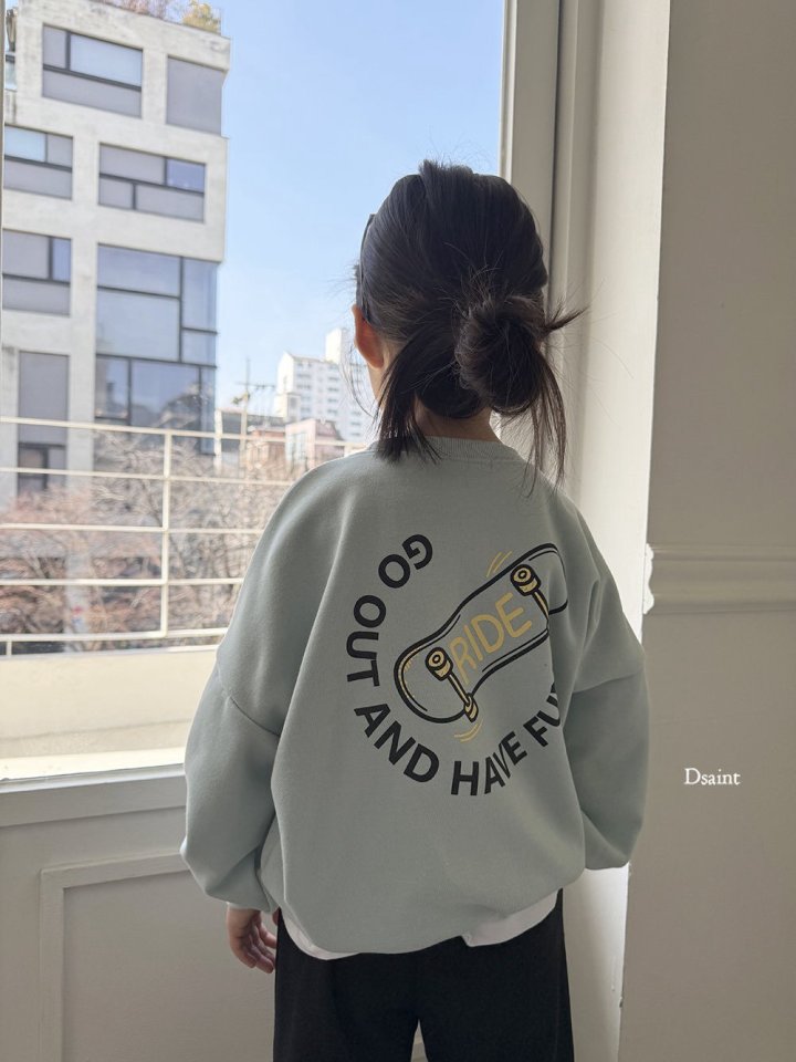 Dsaint - Korean Children Fashion - #designkidswear - Ride Sweatshirt - 10